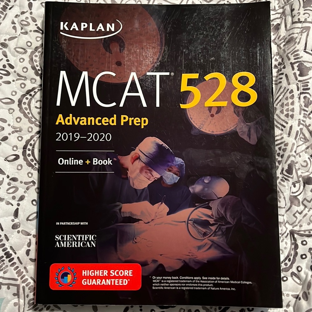 Brand new Kaplan MCAT test prep book